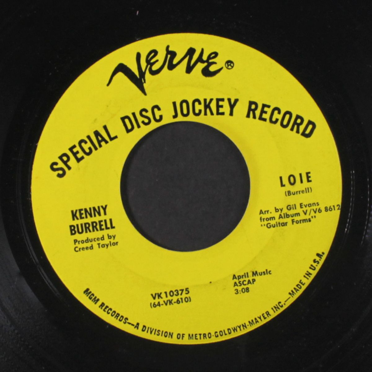 downstairs / loie by KENNY BURRELL