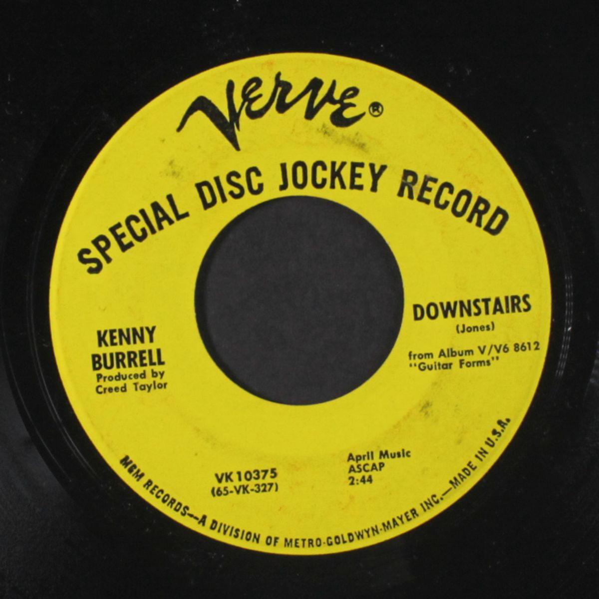 downstairs / loie by KENNY BURRELL