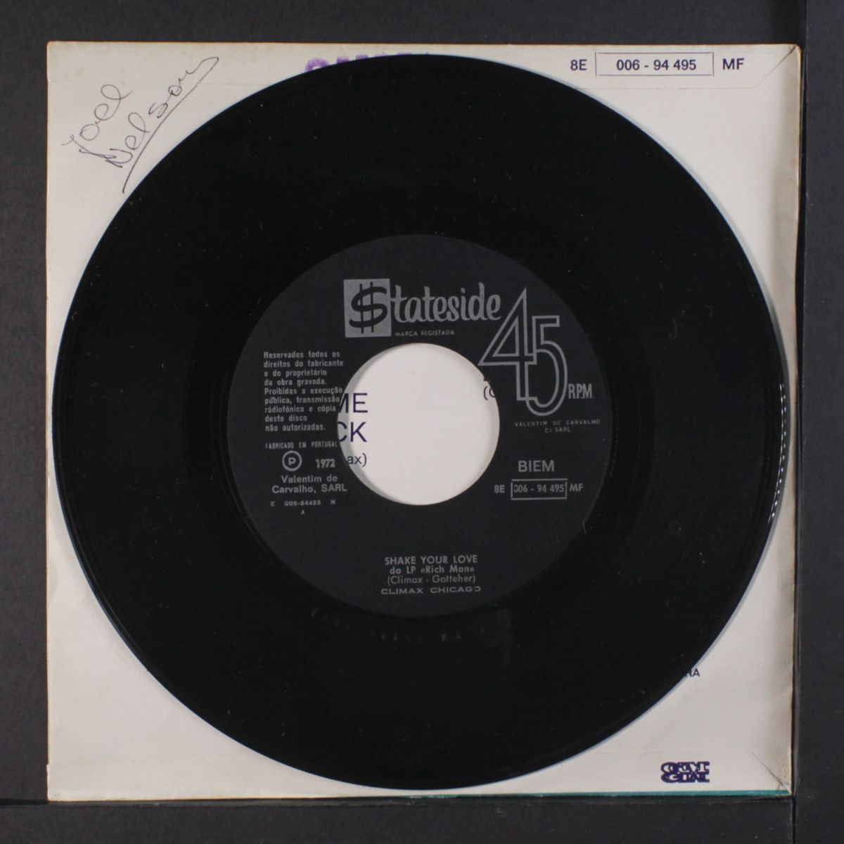 shake your love / you make me sick by CLIMAX CHICAGO