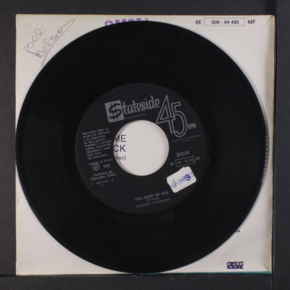 shake your love / you make me sick by CLIMAX CHICAGO