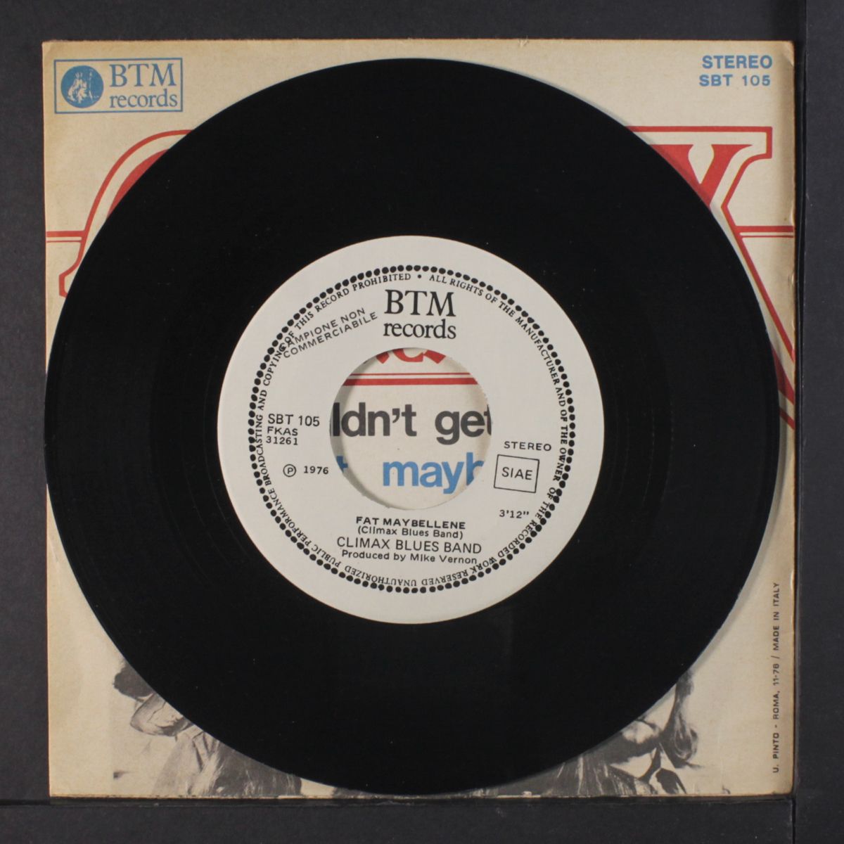 couldn't get it right / fat maybellene by CLIMAX BLUES BAND