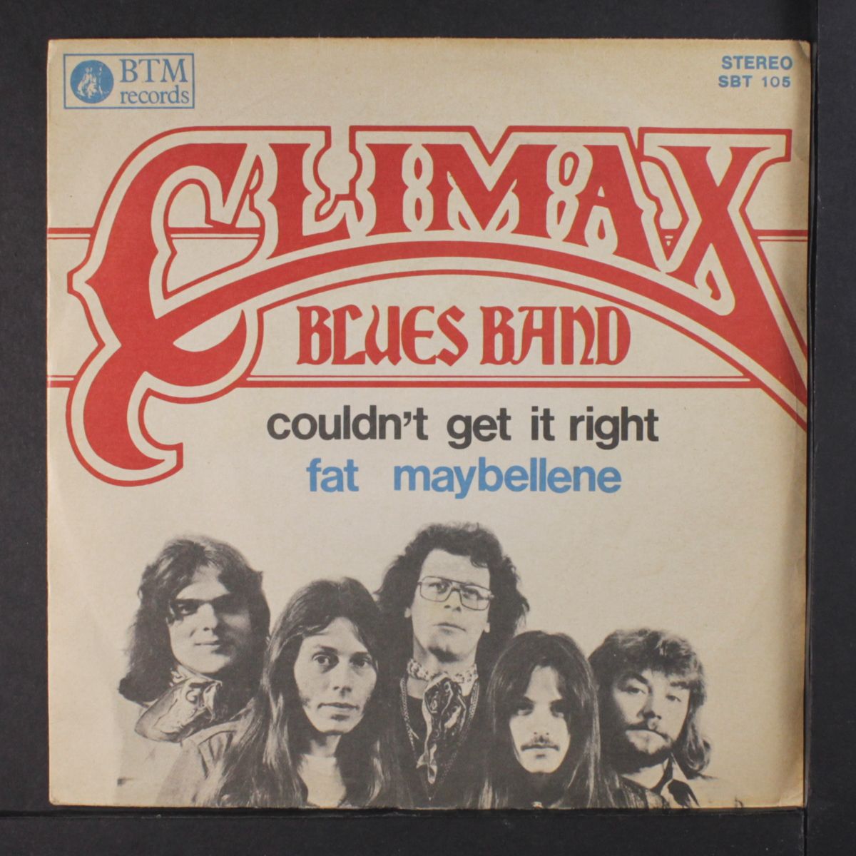 couldn't get it right / fat maybellene by CLIMAX BLUES BAND