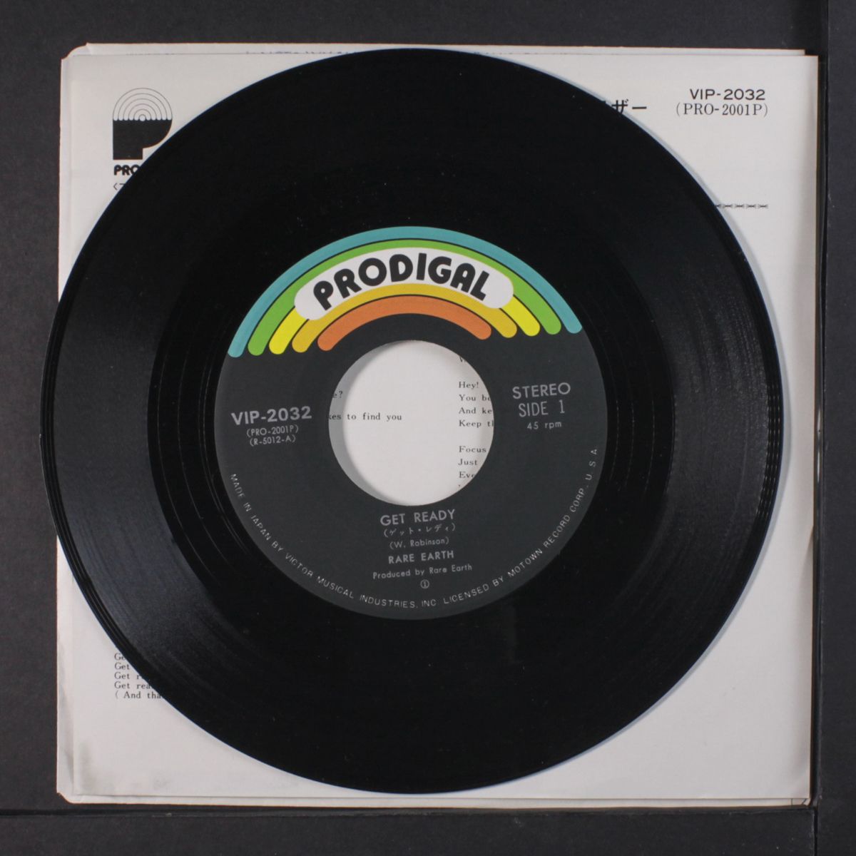 get ready / hey big brother by RARE EARTH