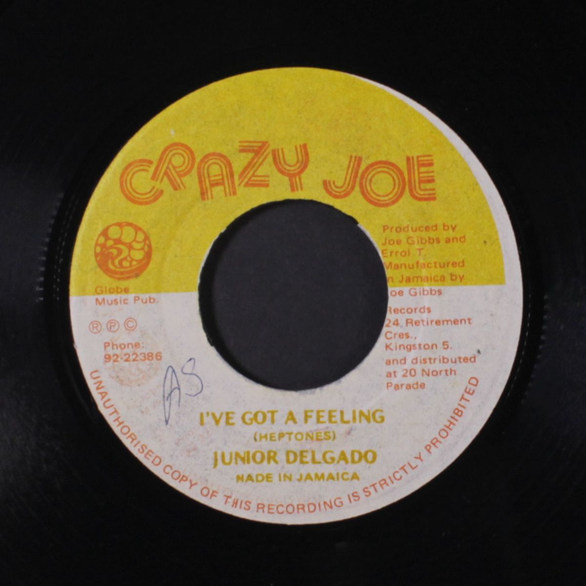 i've got a feeling / wait and see by JUNIOR DELGADO