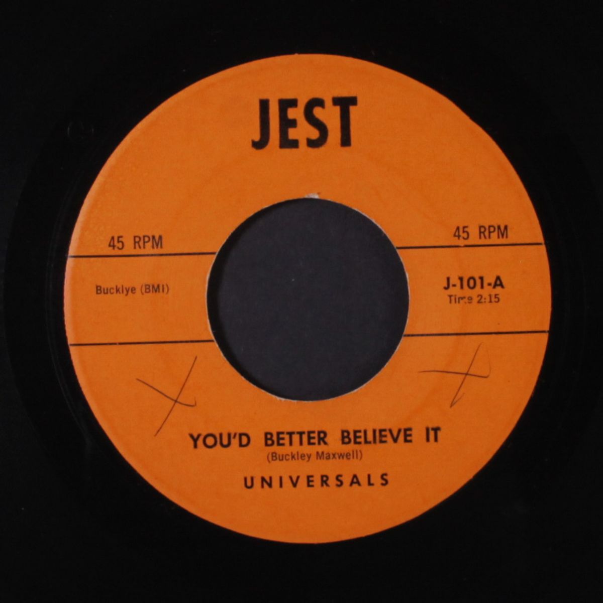 the bug eyed cannibals / you'd better believe it by UNIVERSALS