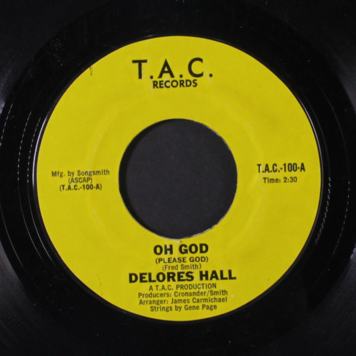 cause i'm a woman / oh god by DELORES HALL
