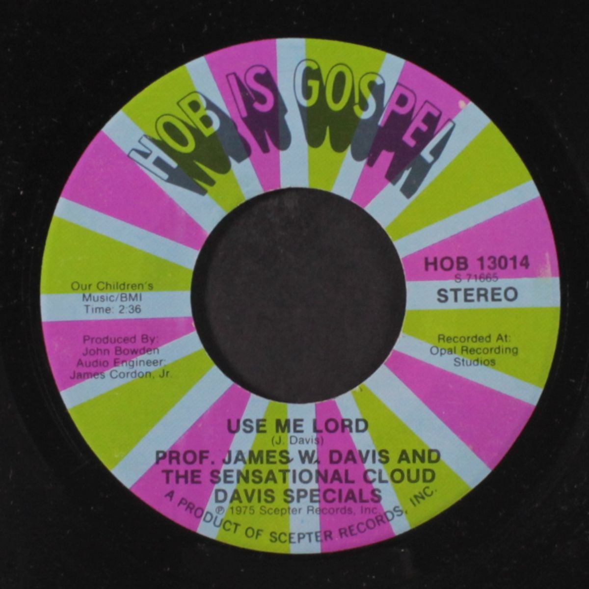 he's real to me / use me lord by PROF. JAMES W. DAVIS & SENSATIONAL CLOUD DAVIS SPECIALS