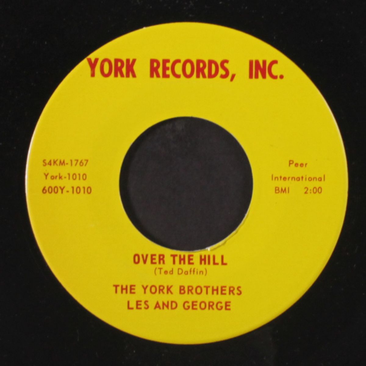 over the hill / jealousy, have mercy by YORK BROTHERS
