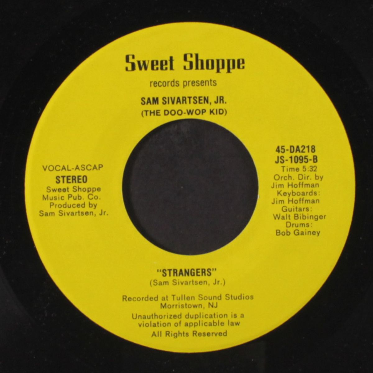 doo-wops are forever / stranger by SAM SIVARTSEN, JR.