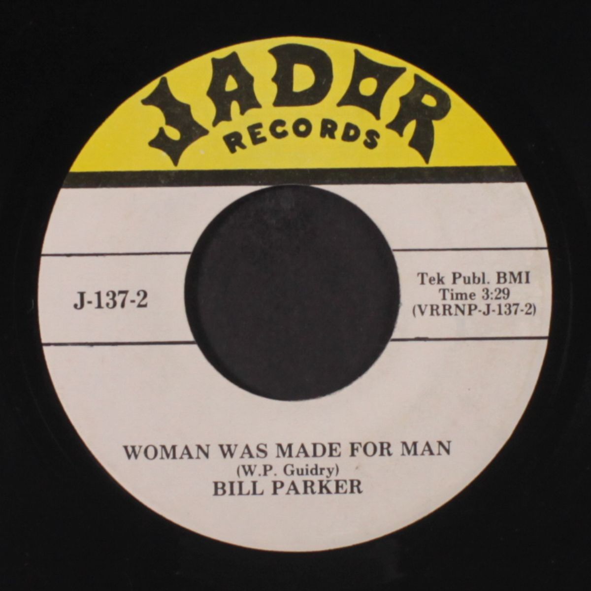 woman was made for man / green pastures by BILL PARKER