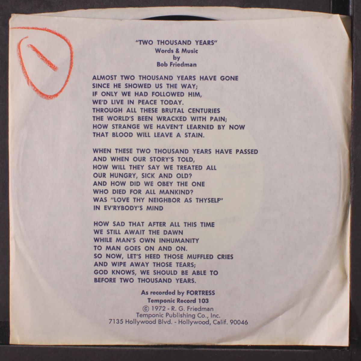 two thousand years / instro by FORTRESS