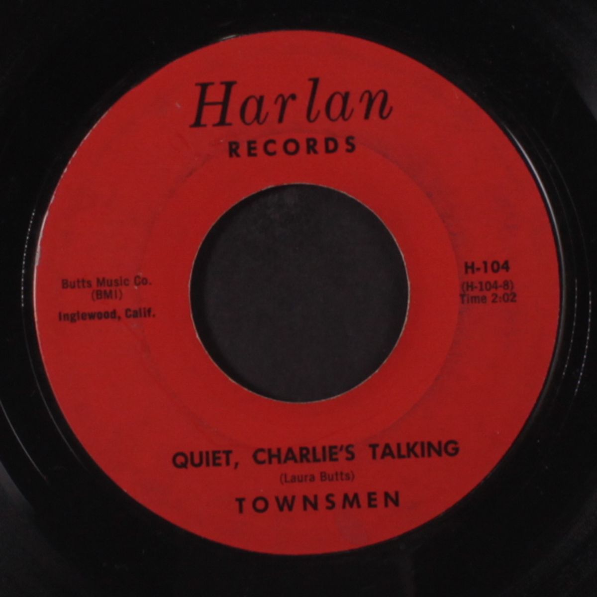 quiet, charlie's talking / lonely lover by TOWNSMEN