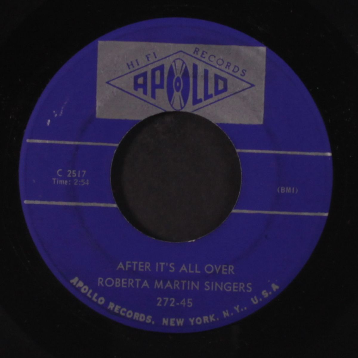 after it's all over / the old account by ROBERTA MARTIN SINGERS