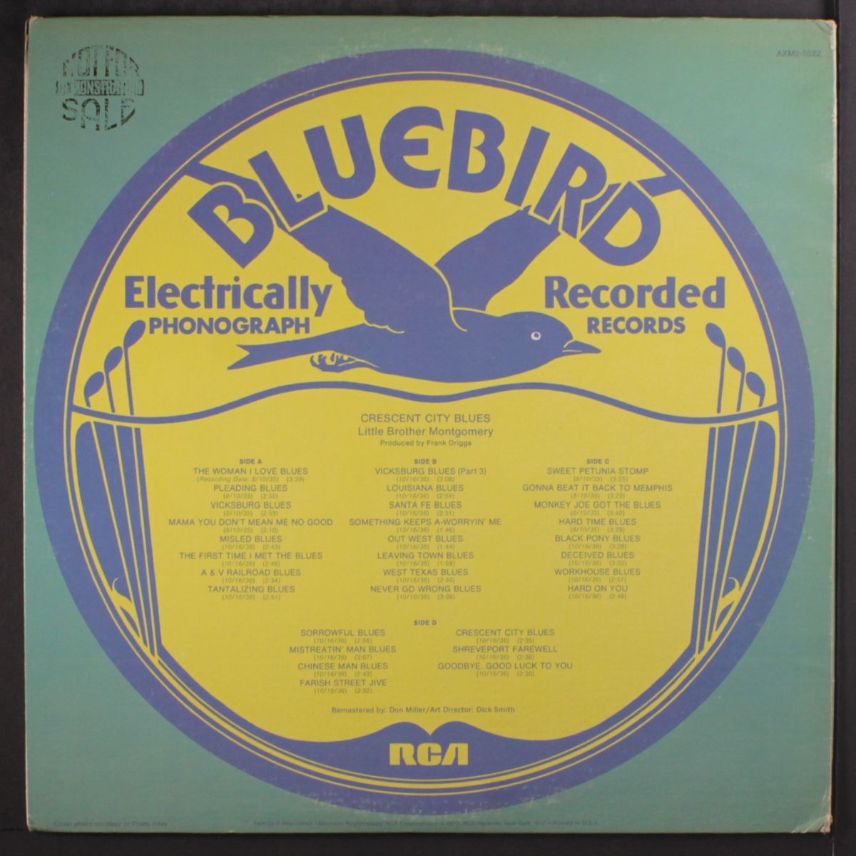 crescent city blues by LITTLE BROTHER MONTGOMERY