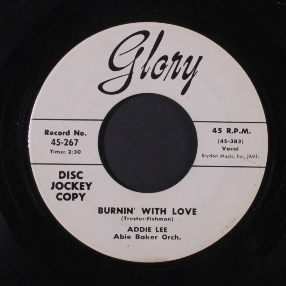 buzzin' around / burnin' with love by ADDIE LEE