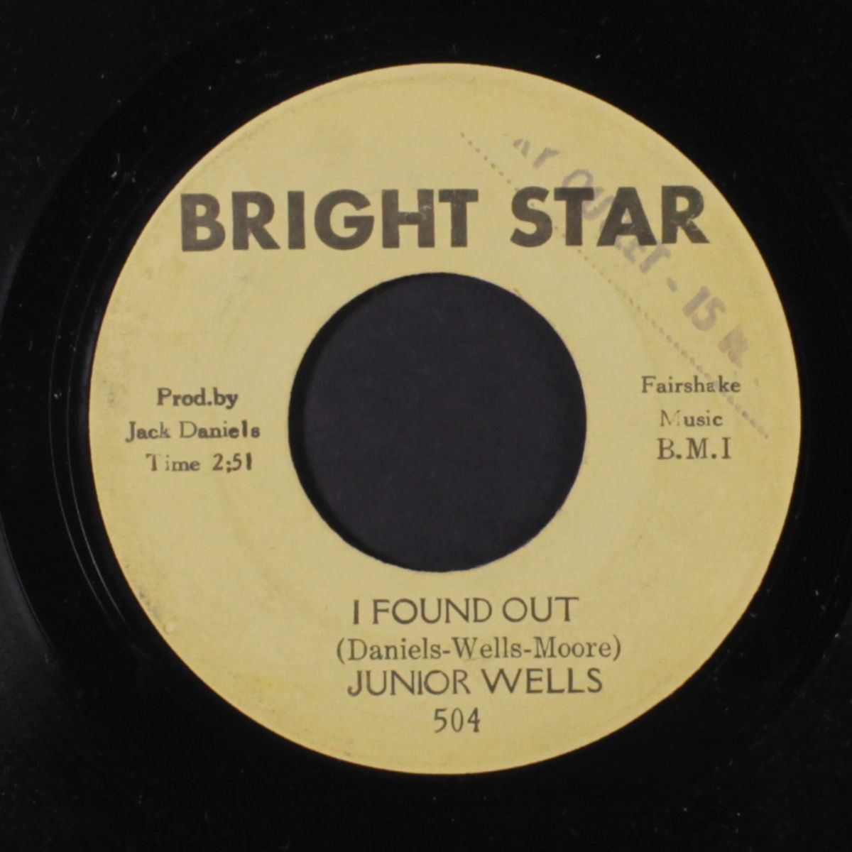 that will hold me / i found out by JUNIOR WELLS