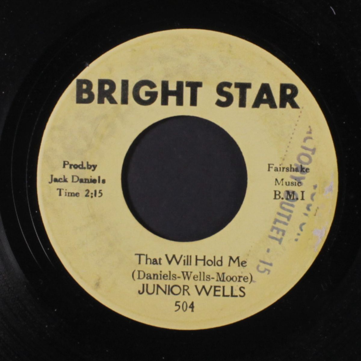 that will hold me / i found out by JUNIOR WELLS