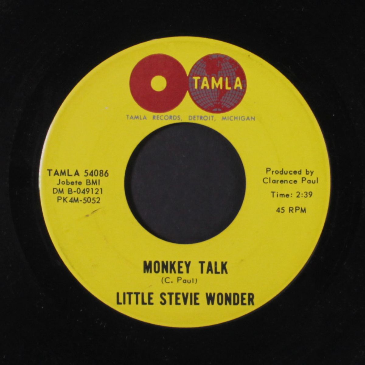 workout stevie, workout / monkey talk by STEVIE WONDER