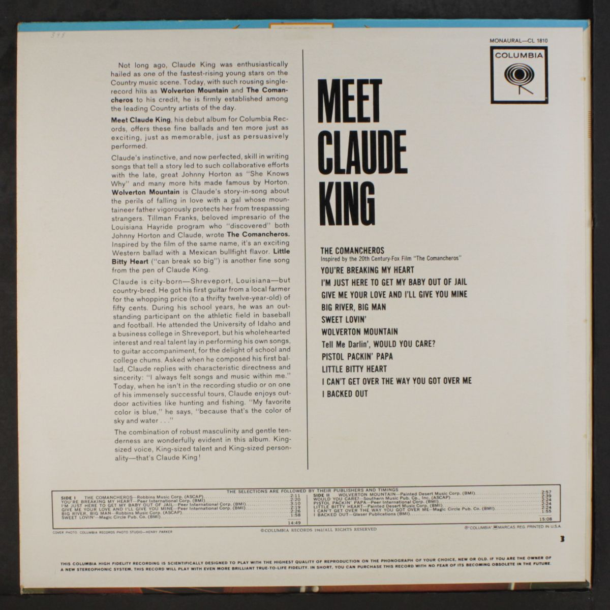 meet claude king by CLAUDE KING