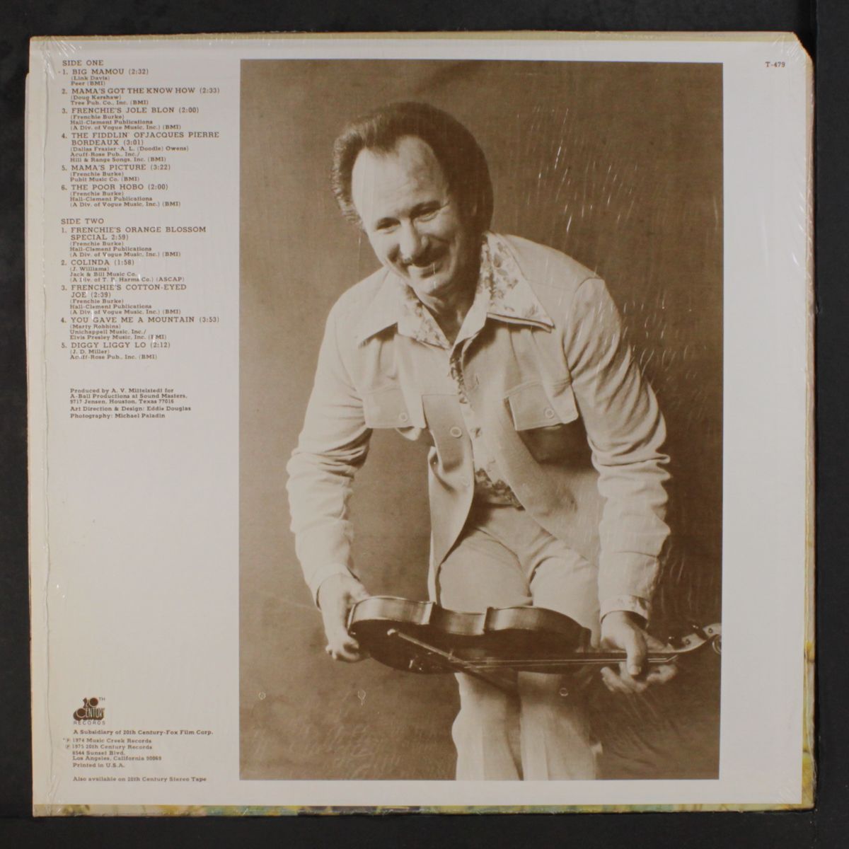 fiddlin' frenchie burke by FRENCHIE BURKE