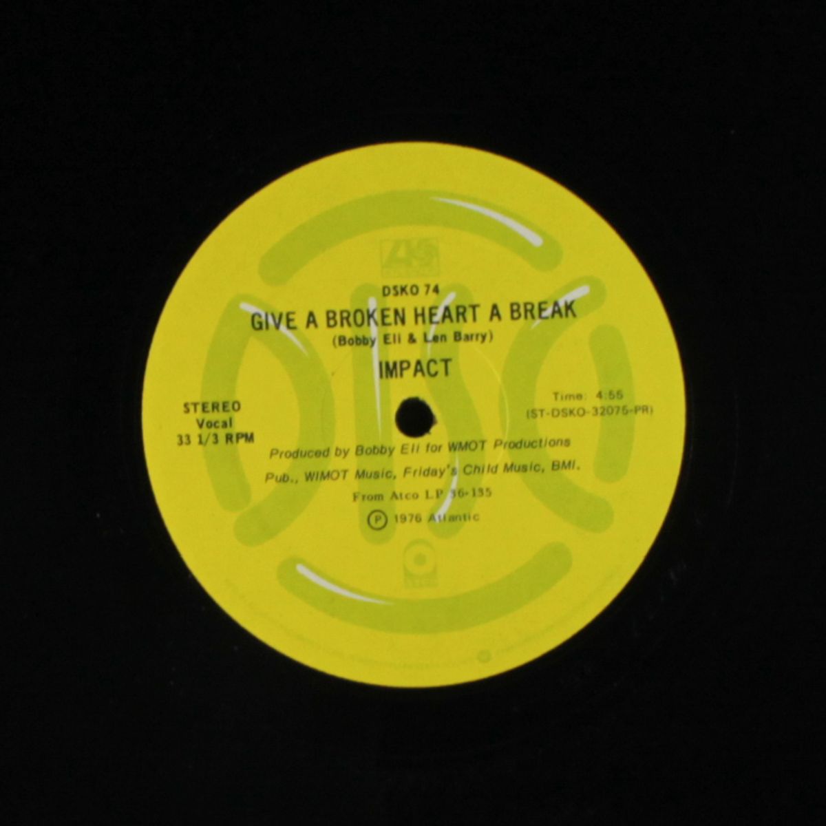 give a broken heart a break / happy man by IMPACT