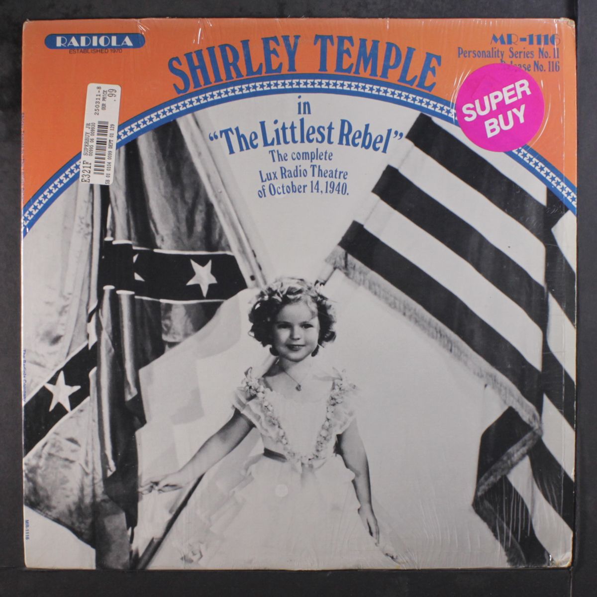the littlest rebel by SHIRLEY TEMPLE