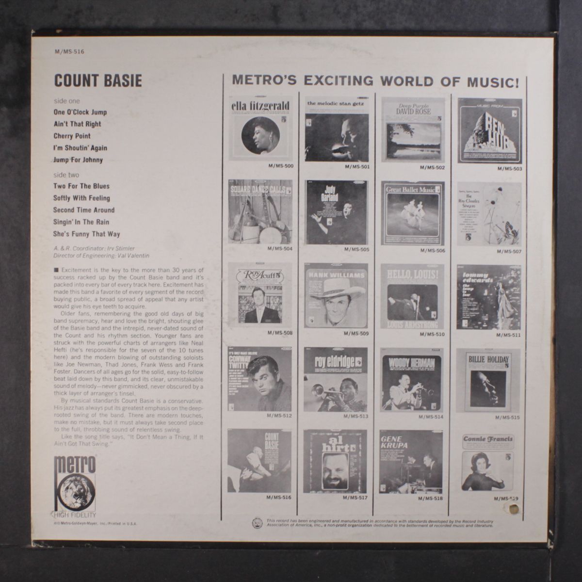 count basie by COUNT BASIE