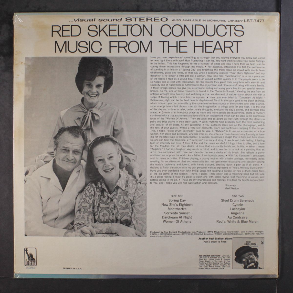 conducts music from the heart by RED SKELTON
