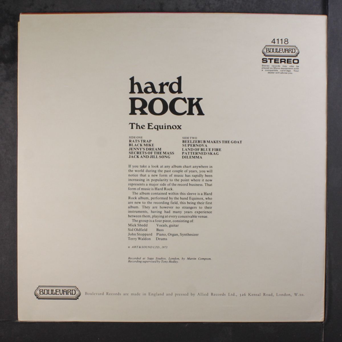 hard rock by EQUINOX