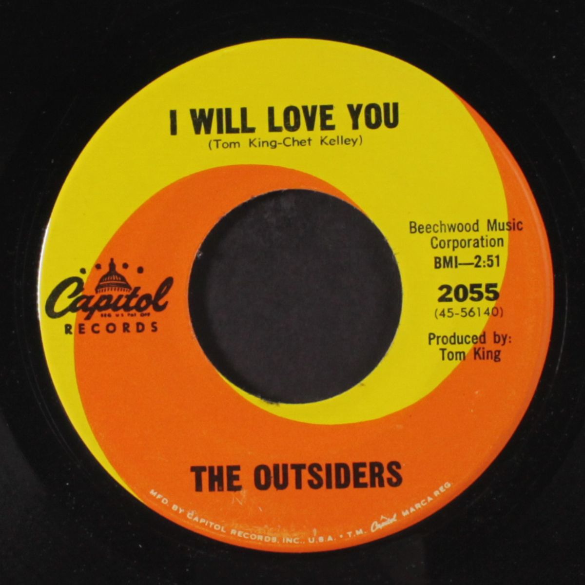 little bit of lovin' / i will love you by OUTSIDERS