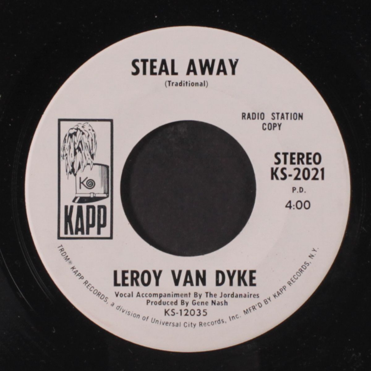 steal away / same by LEROY VAN DYKE
