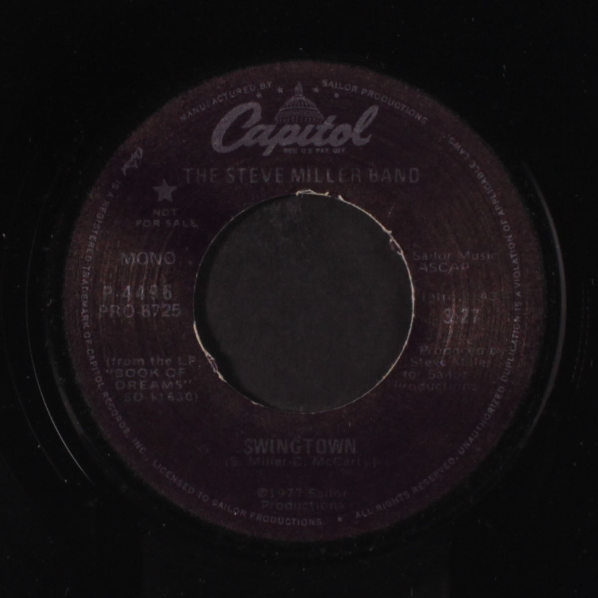 swingtown / winter time by STEVE MILLER