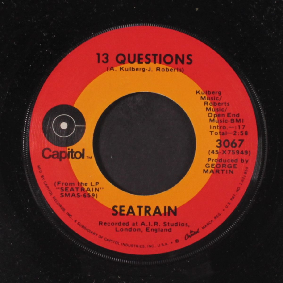 13 questions by SEATRAIN