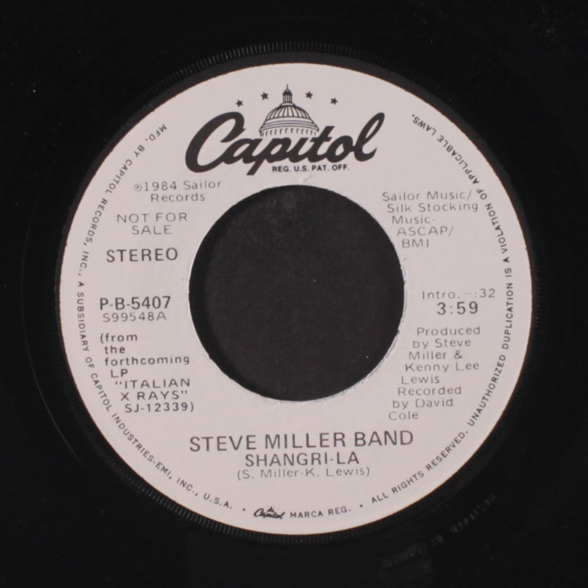 shangri-la / same by STEVE MILLER BAND
