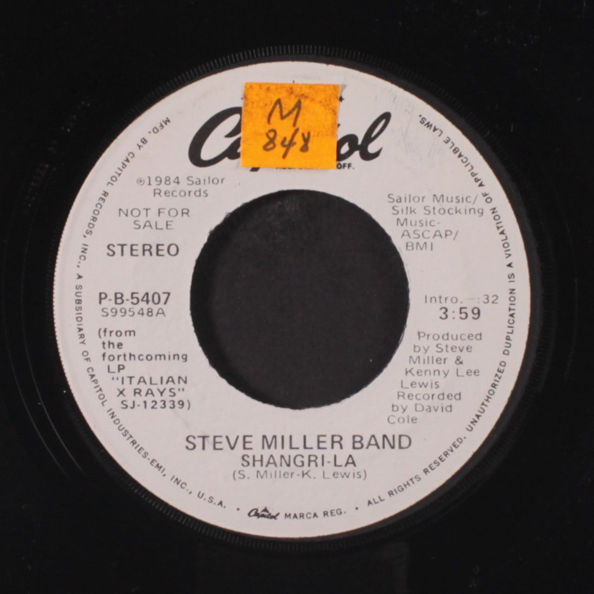 shangri-la / same by STEVE MILLER BAND