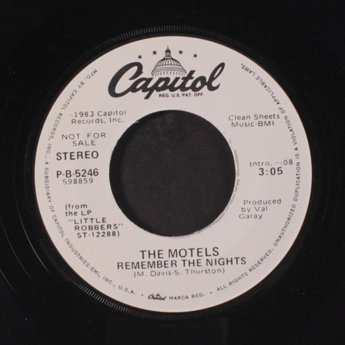 remember the nights / same by MOTELS