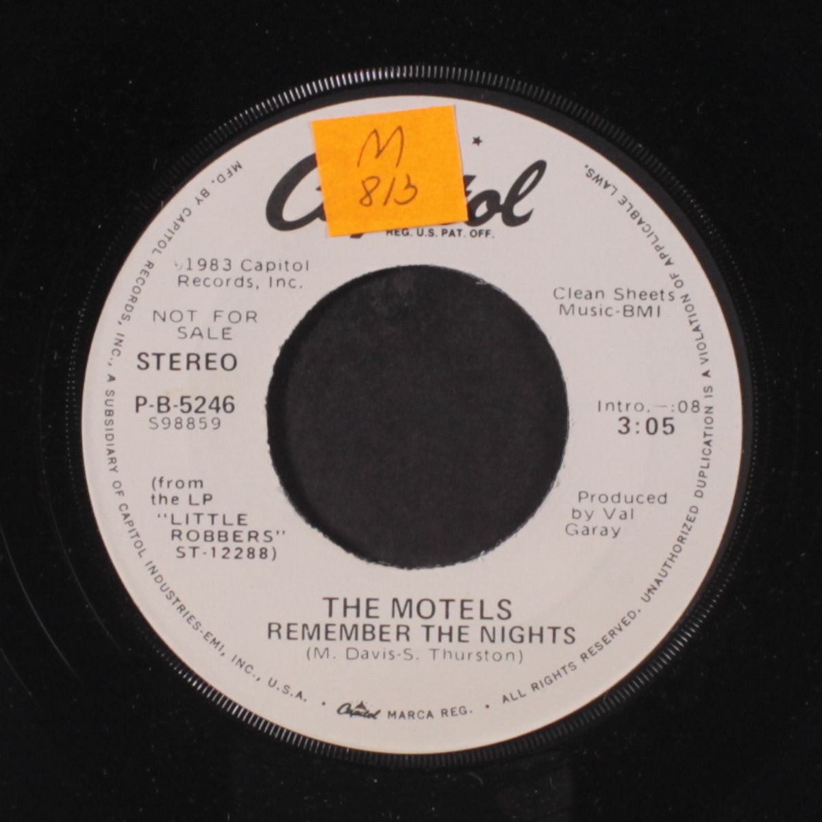 remember the nights / same by MOTELS