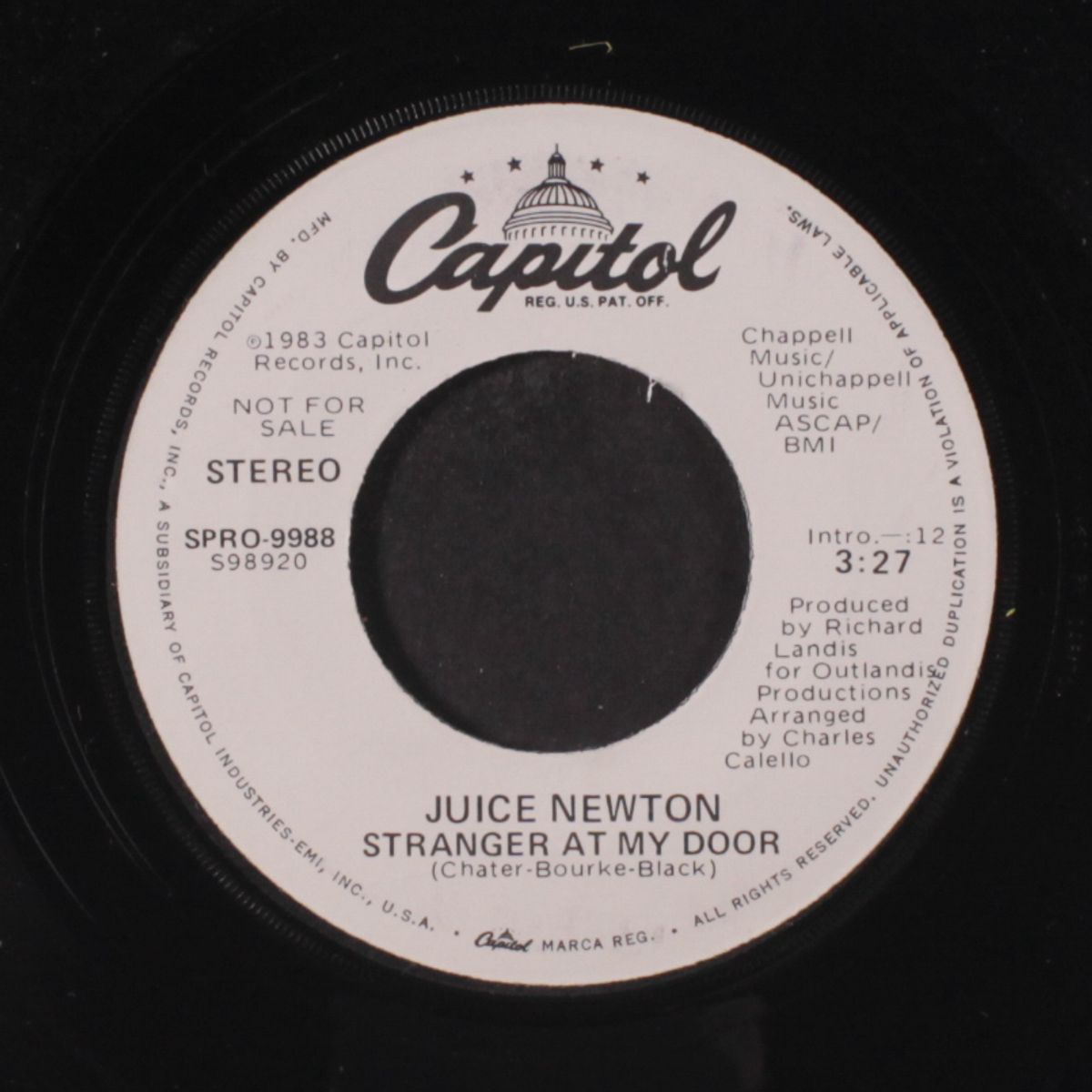 stranger at my door / same by JUICE NEWTON
