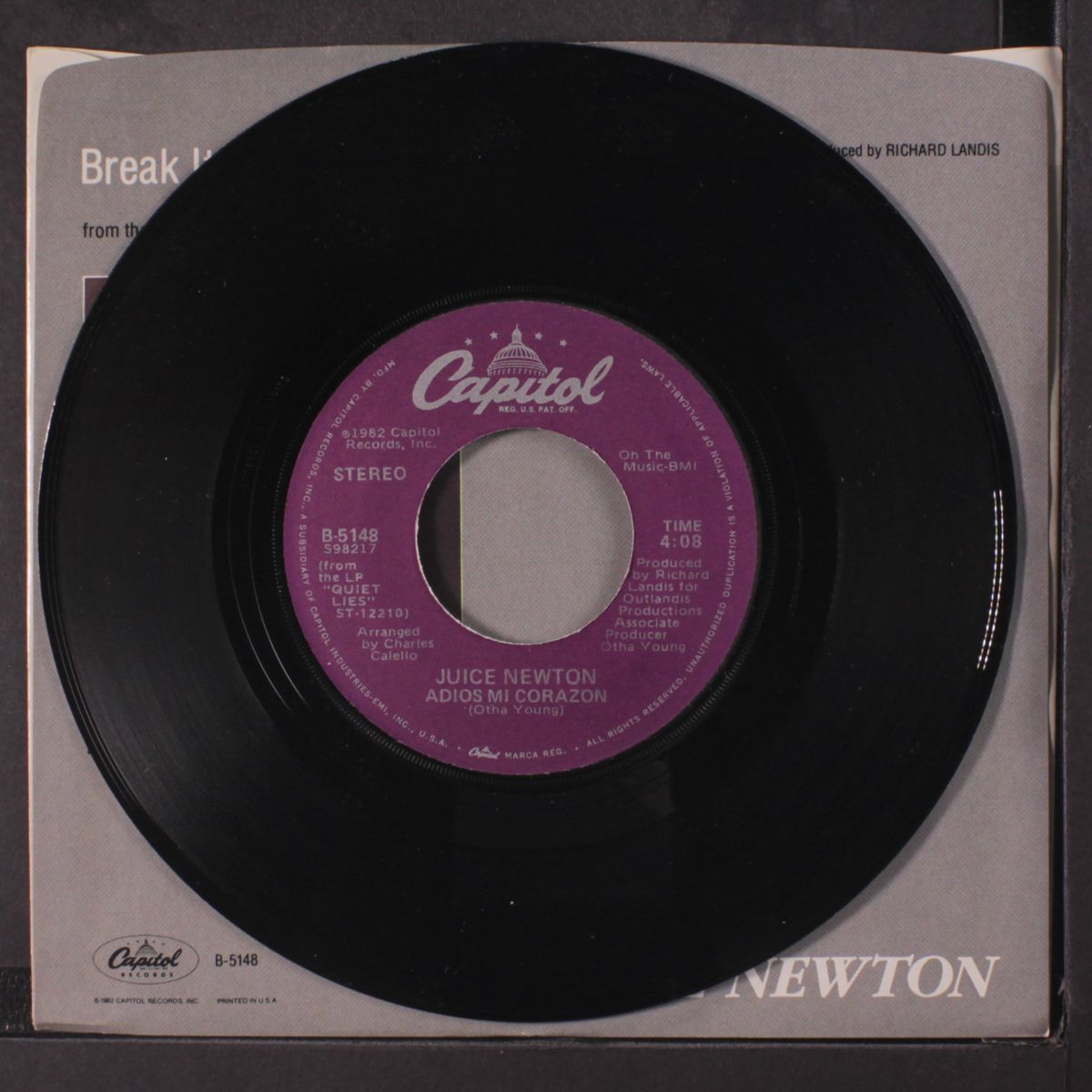 break it to me gently / adios mi corazon by JUICE NEWTON