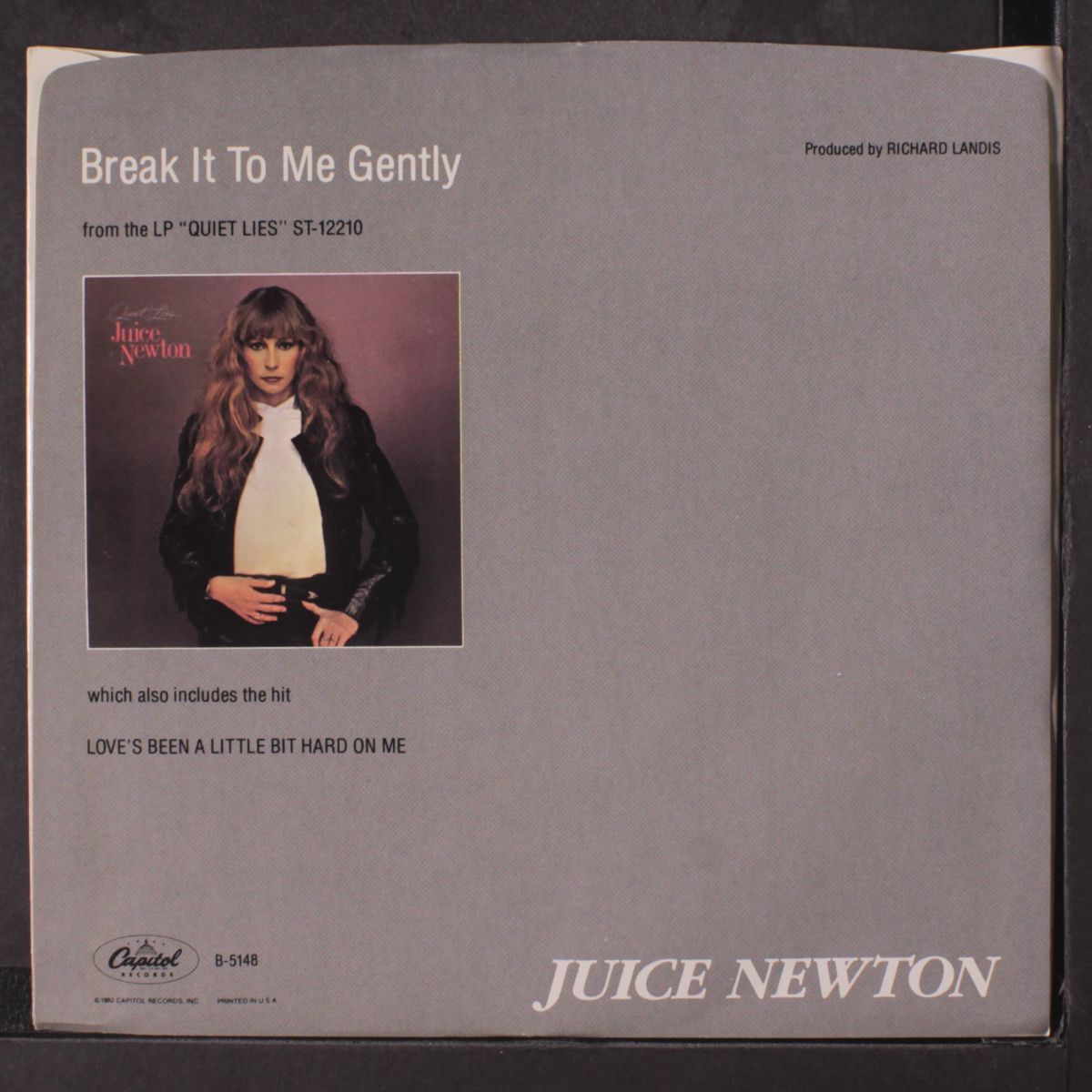 break it to me gently / adios mi corazon by JUICE NEWTON