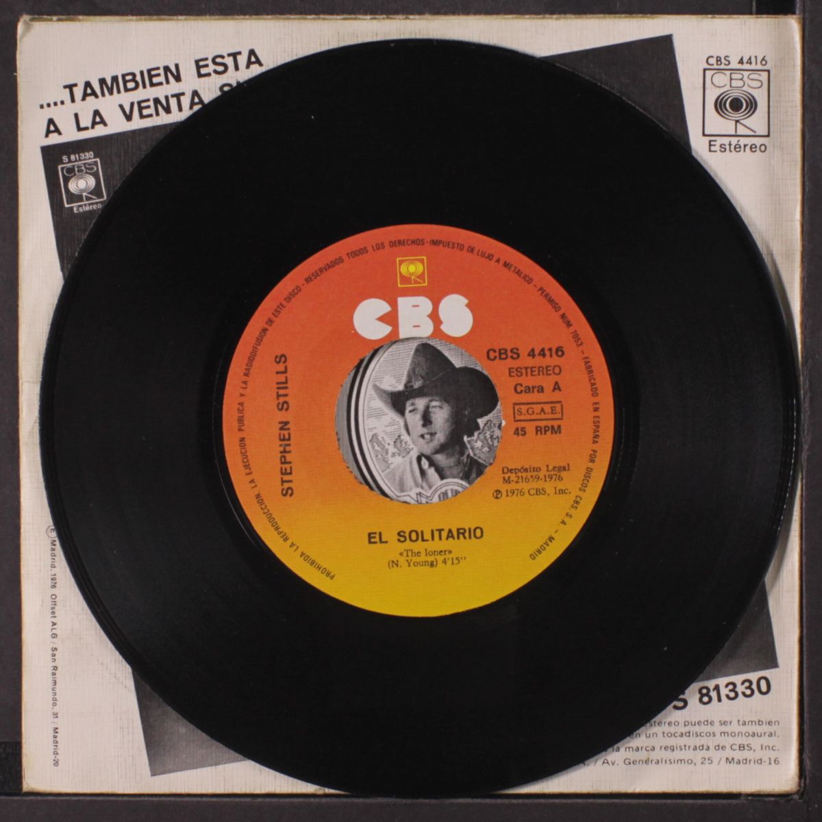 the loner / stateline blues by STEPHEN STILLS