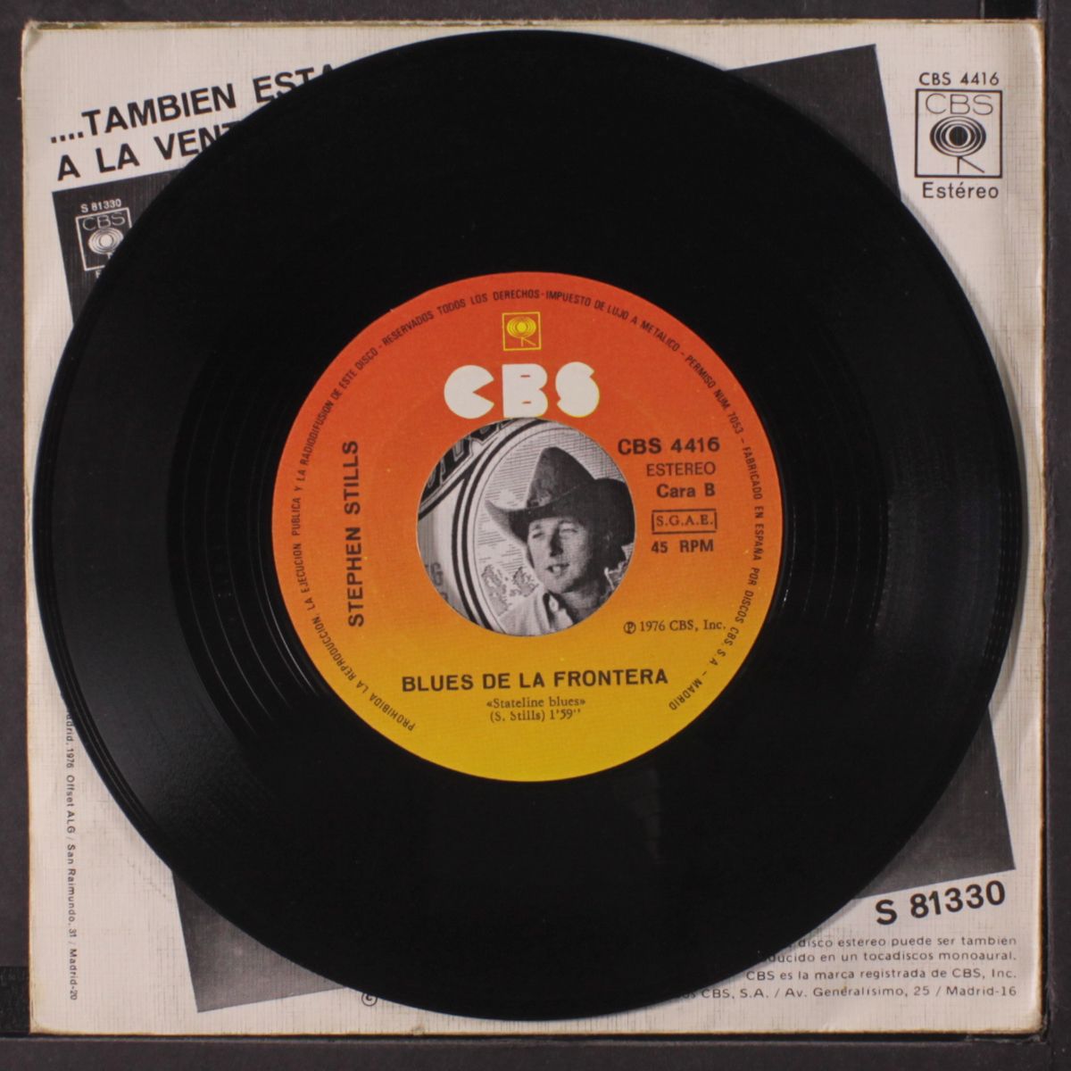 the loner / stateline blues by STEPHEN STILLS