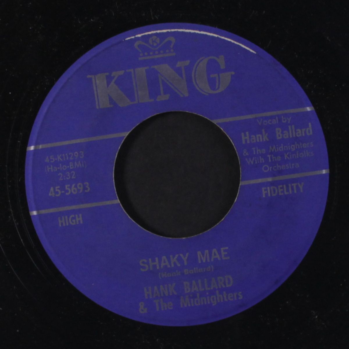 shaky mae / i love and care for you by HANK BALLARD & MIDNIGHTERS