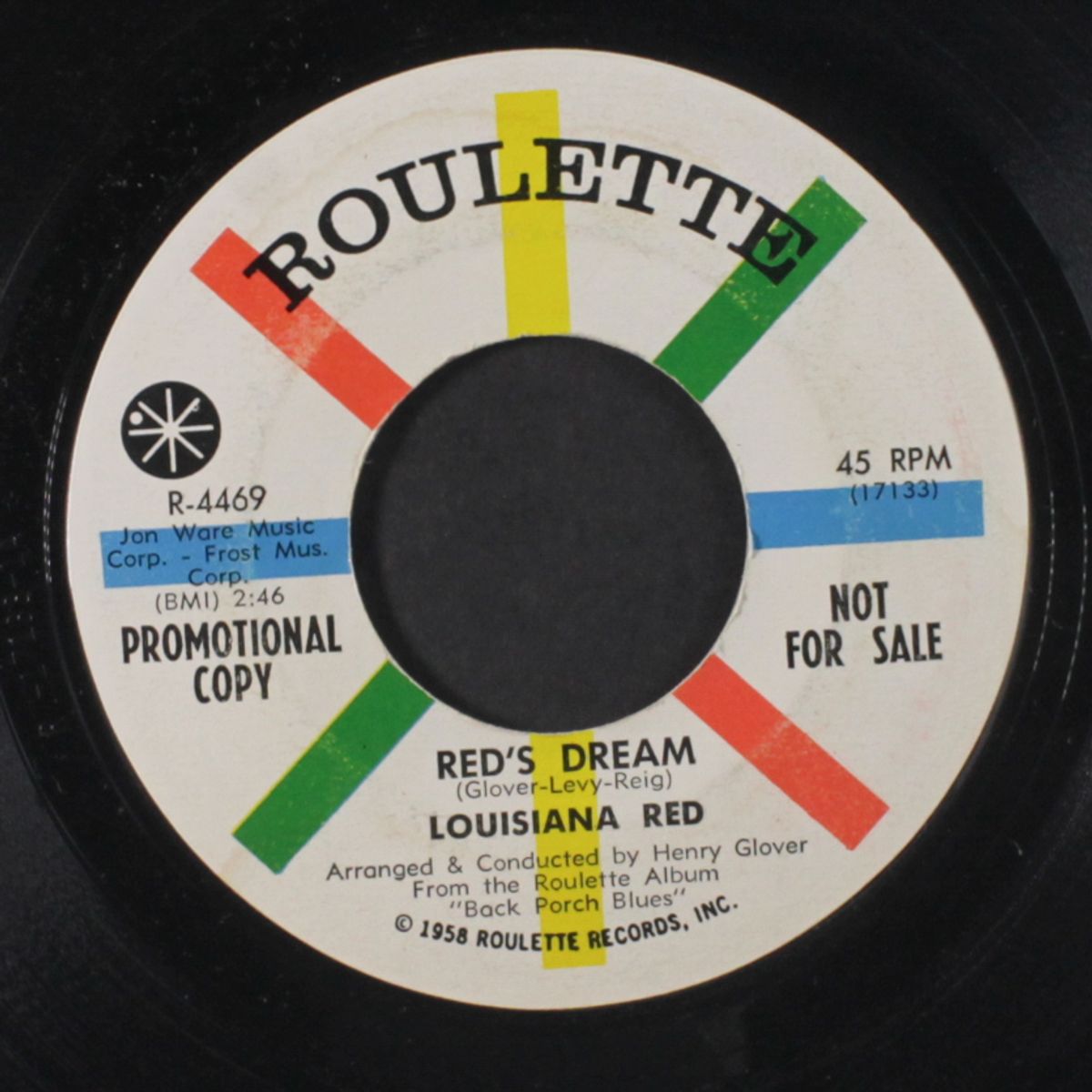 ride on red, ride on / red's dream by LOUISIANA RED