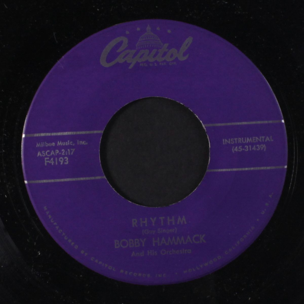rhythm / little child by BOBBY HAMMACK