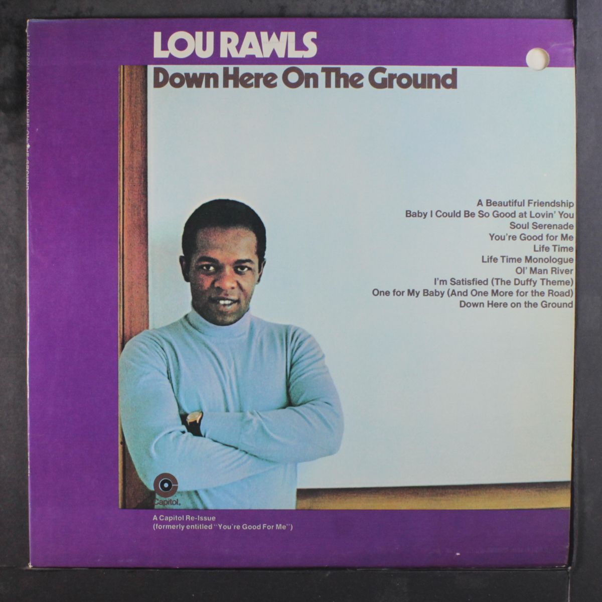 down here on the ground by LOU RAWLS