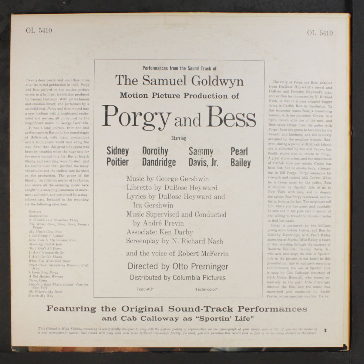 porgy and bess by SOUNDTRACK
