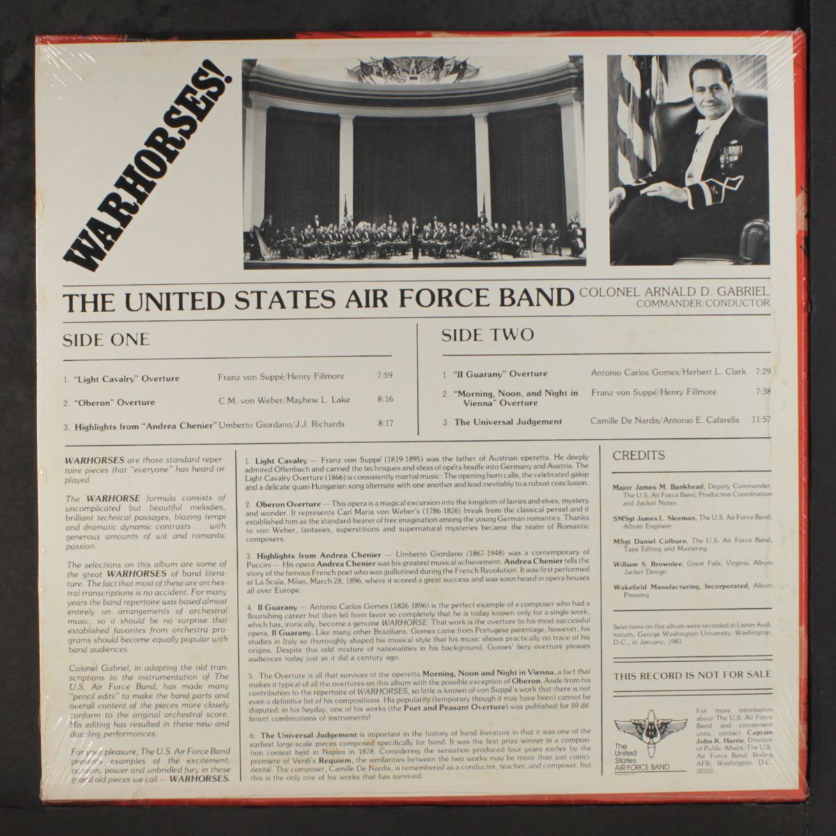 warhorses by US AIR FORCE BAND