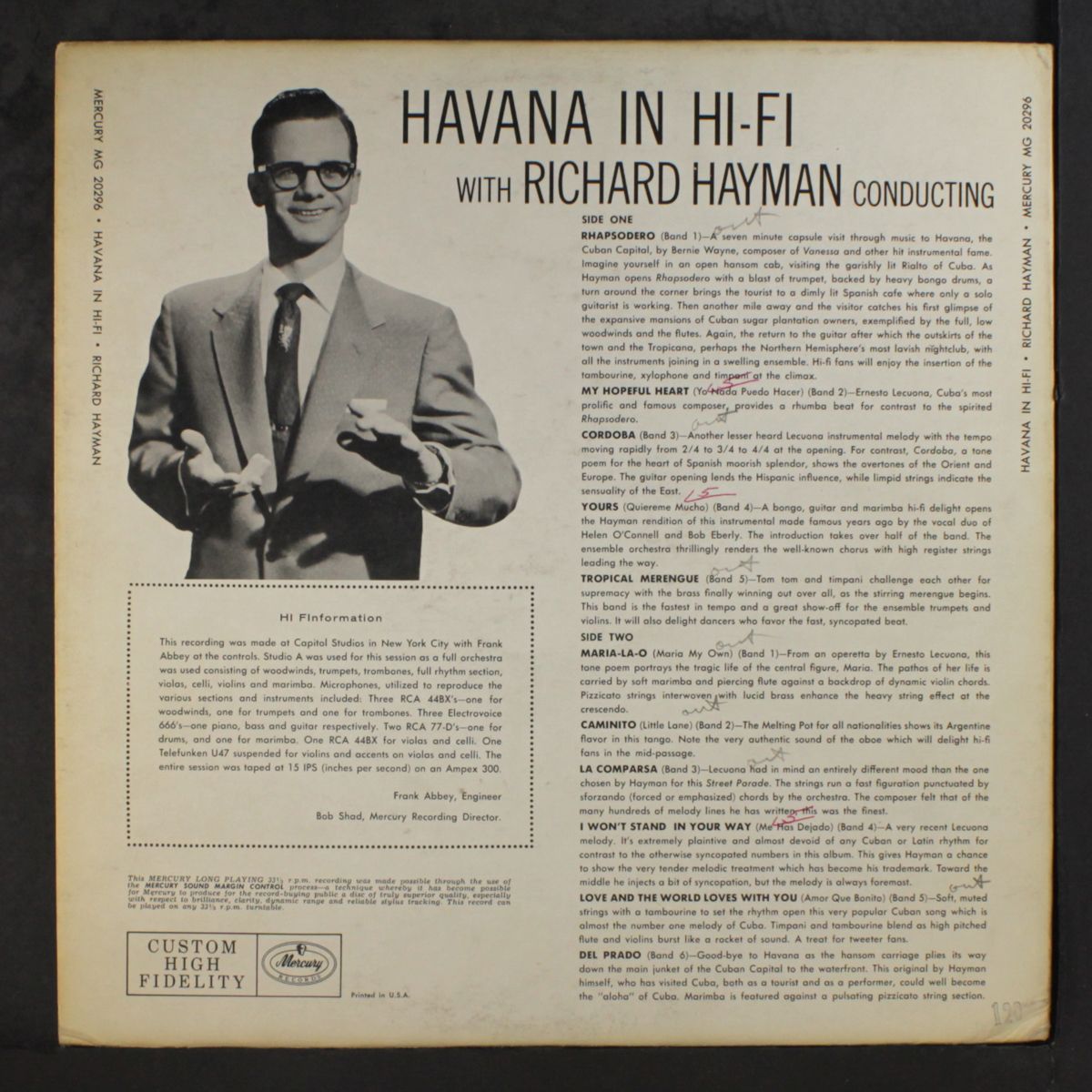 havana in hi-fi by RICHARD HAYMAN