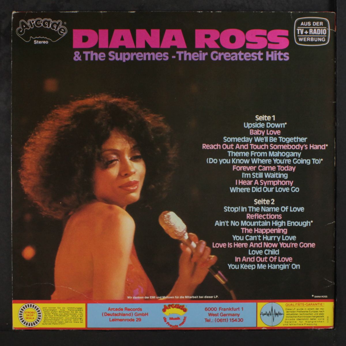their greatest hits by DIANA ROSS & SUPREMES